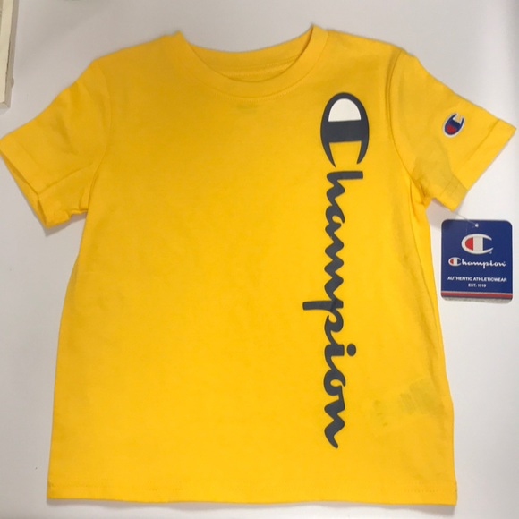 Champion
 Boys Short-Sleeve Signature Colorblock Tee - Picture 1 of 4